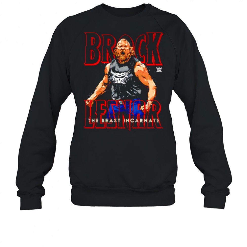 wwe-brock-lesnar-the-beast-incarnate-taunt-design-style-shirt-8db3czno WWE Brock Lesnar The Beast Incarnate Taunt design style shirt