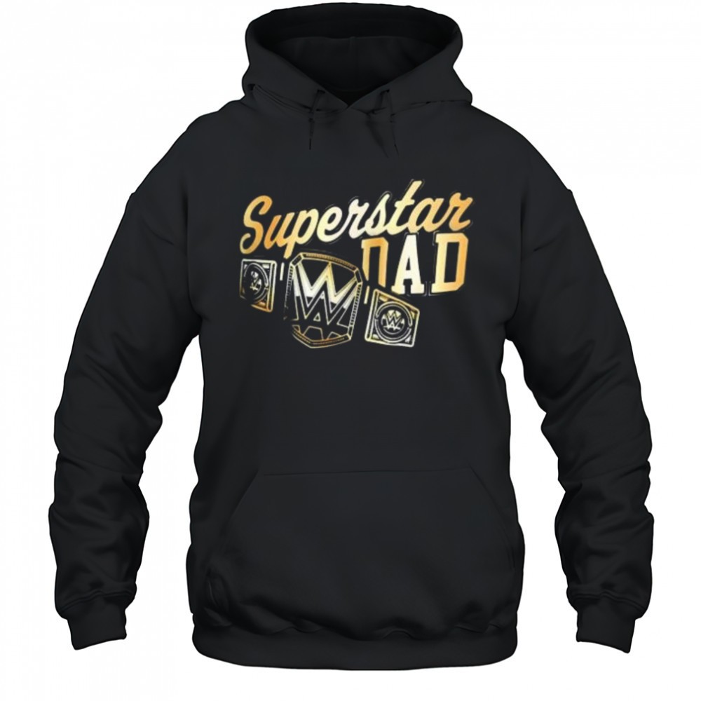 WWE Fathers Day 2025 Superstar Dad t-shirt