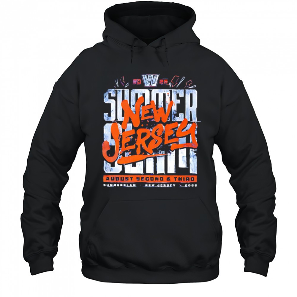 Wwe Summerslam 2025 Summer New Jersey August Second and Third shirt