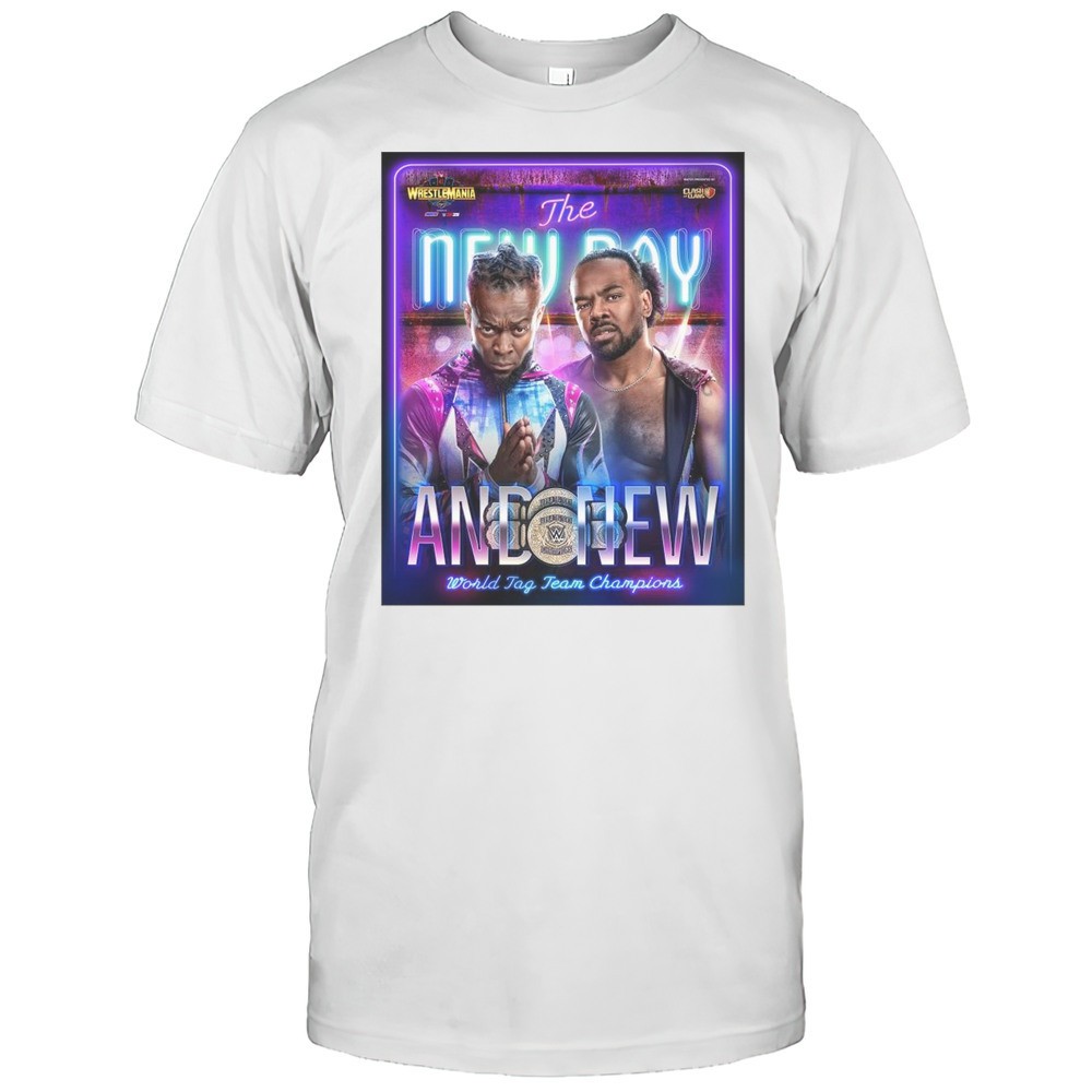 wwe-wrestlemania-41-las-vegas-and-new-the-new-day-world-tag-team-champion-t-shir-2wwqesyb Wwe Wrestlemania 41 Las Vegas And New The New Day World Tag Team Champion T-shirt