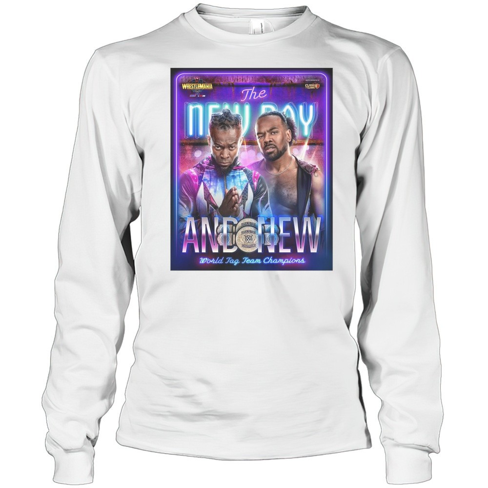 wwe-wrestlemania-41-las-vegas-and-new-the-new-day-world-tag-team-champion-t-shir-2wwqesyb Wwe Wrestlemania 41 Las Vegas And New The New Day World Tag Team Champion T-shirt