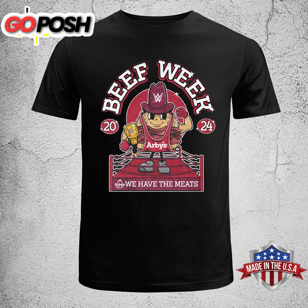WWE x Arbys Beef Week 2025 Unisex T-Shirt