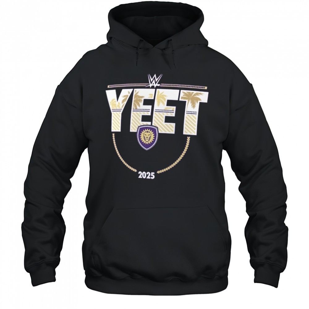WWE x Orlando City SC Yeet 2025 t-shirt
