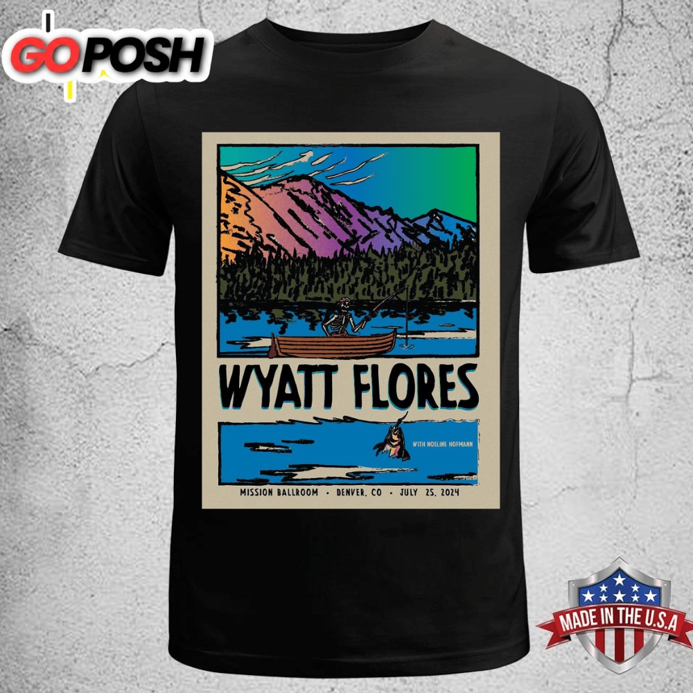 Wyatt Flores Jul 25 2025 Tour Denver Co Unisex T-shirt