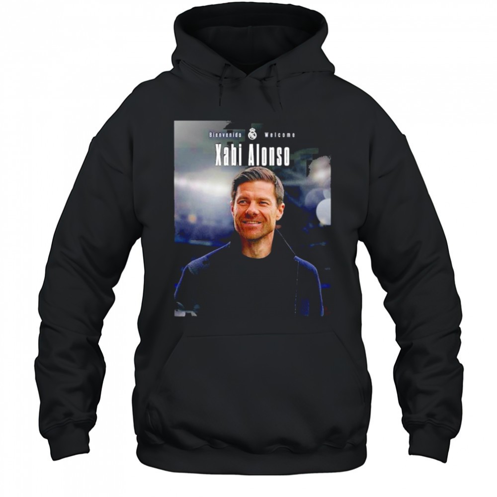 Xabi Alonso Welcome To Real Madrid As New Head Coach shirt