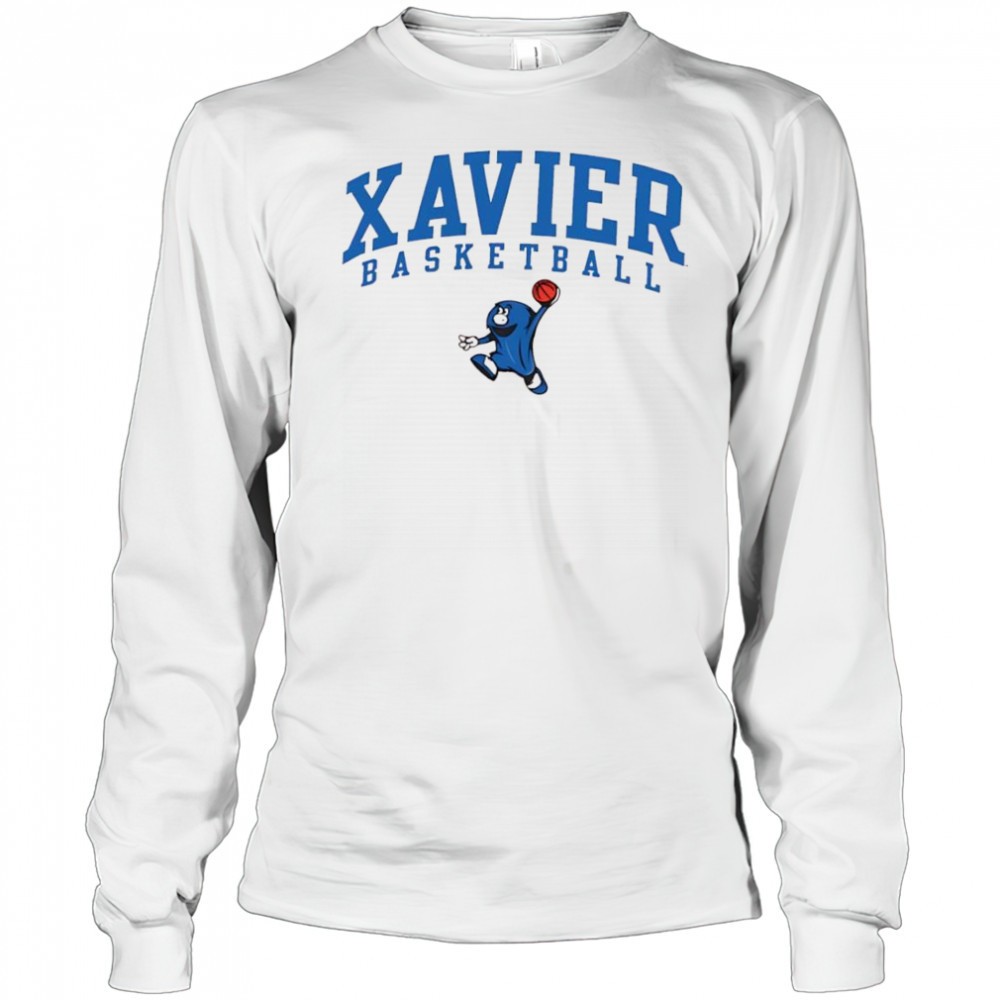 xavier-musketeers-basketball-blue-blob-shirt-hjg5p62s Xavier Musketeers Basketball Blue Blob shirt