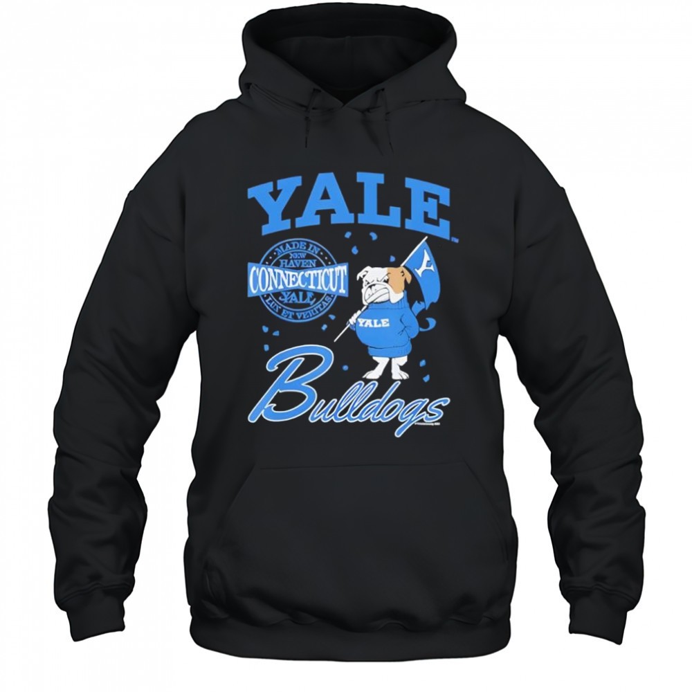 Yale University Made in New Haven Connecticut Handsome Dan shirt