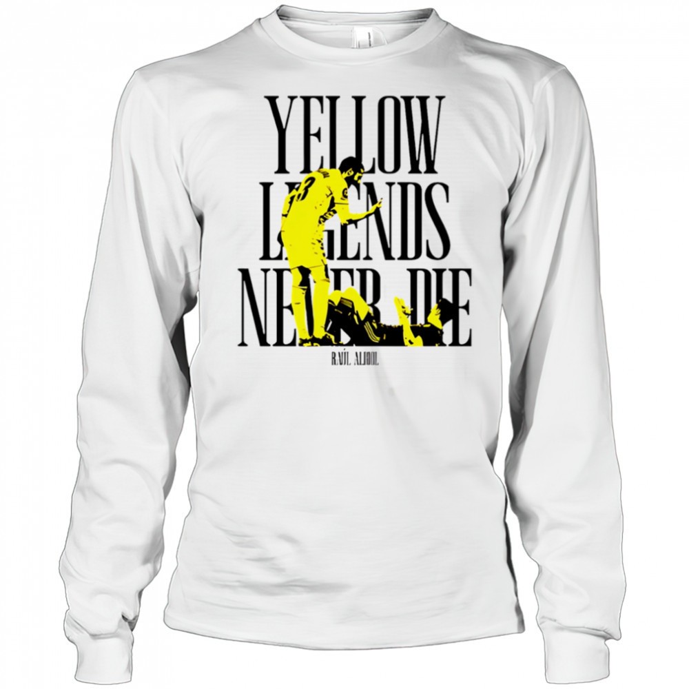 yellow-legends-never-die-raul-albiol-shirt-9xo6dzs8 Yellow Legends never die Raúl Albiol shirt