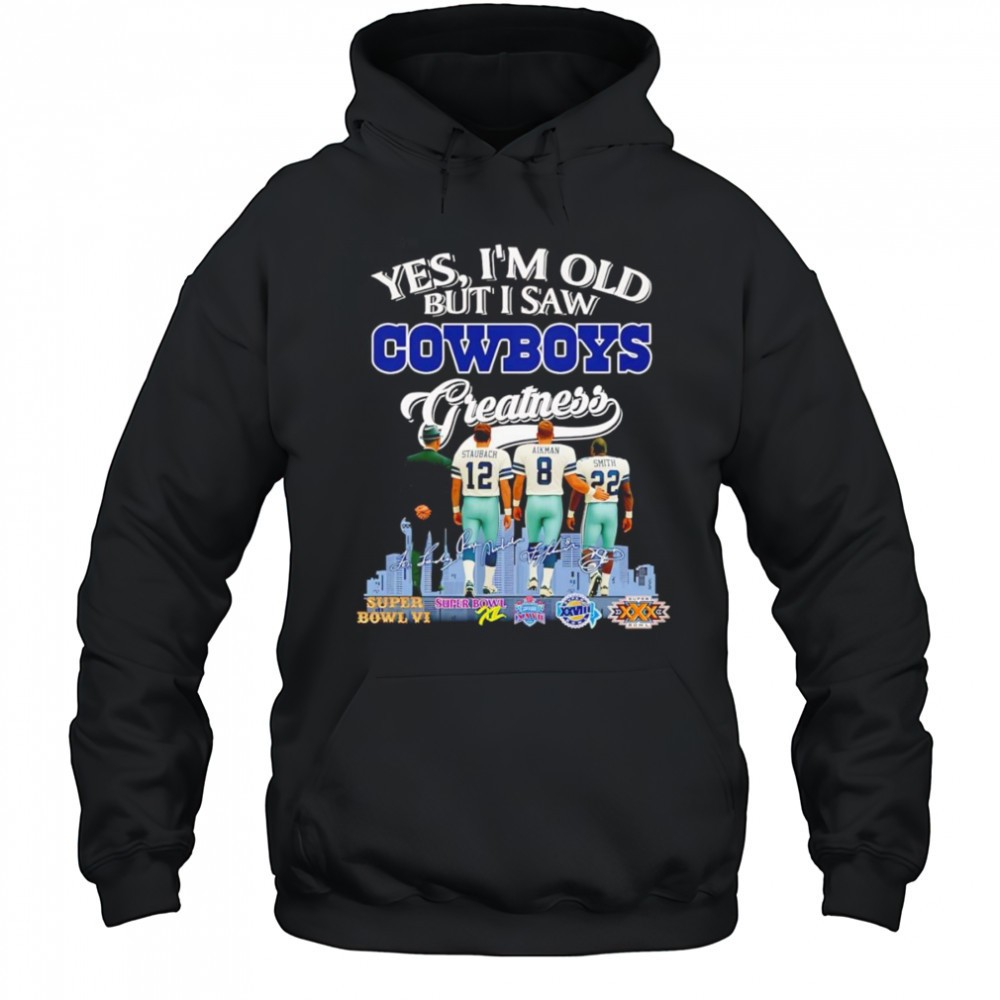 Yes Im old but I saw Cowboys greatness back players signature shirt