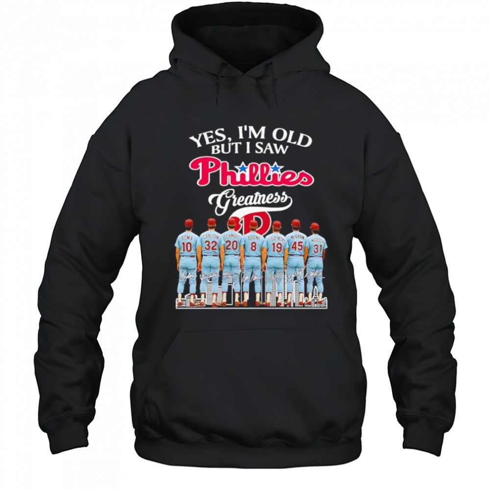 Yes Im old but I saw Phillies greatness players signature shirt