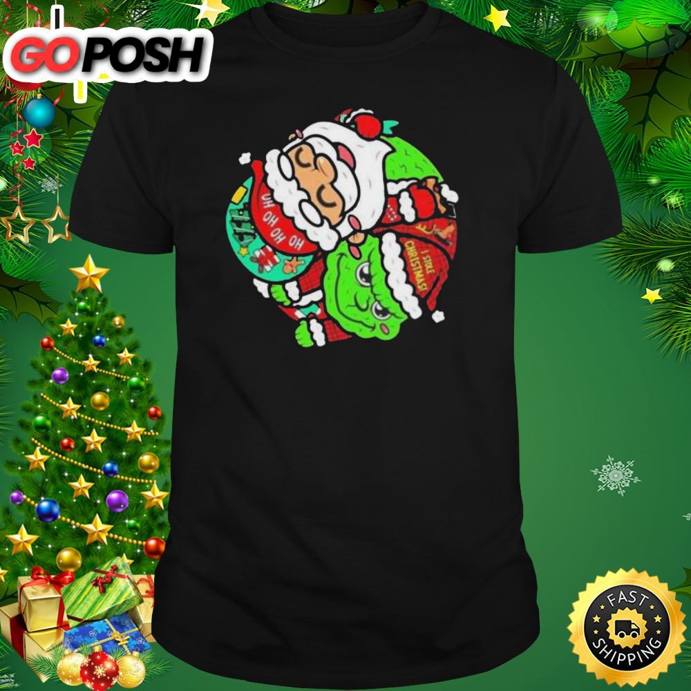 Yin And Yang Grinch Santa Claus I Stole Christmas 2025 Shirt