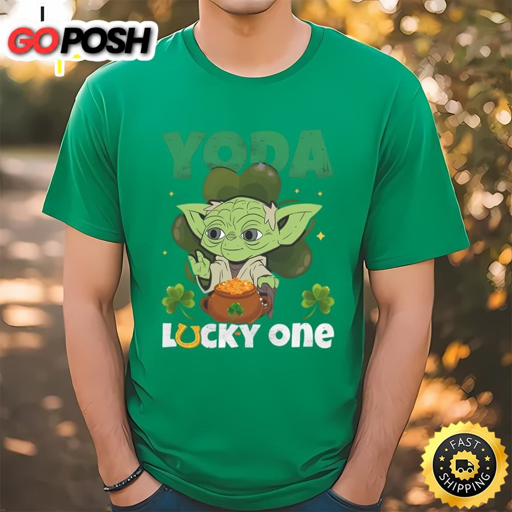 Yoda Lucky One Saint Patrick T-shirt