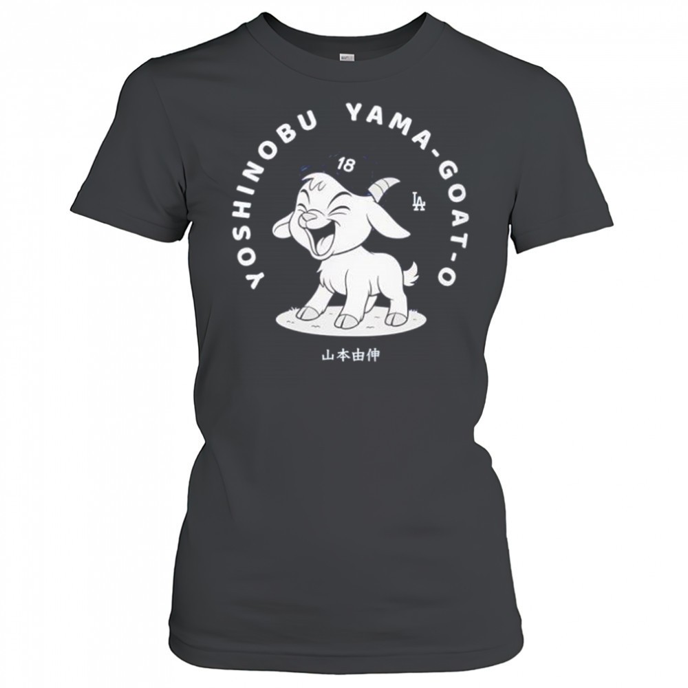 yoshinobu-yamamoto-goat-o-los-angeles-dodgers-graphic-shirt-kkmwls4n Yoshinobu Yamamoto GOAT O Los Angeles Dodgers graphic shirt