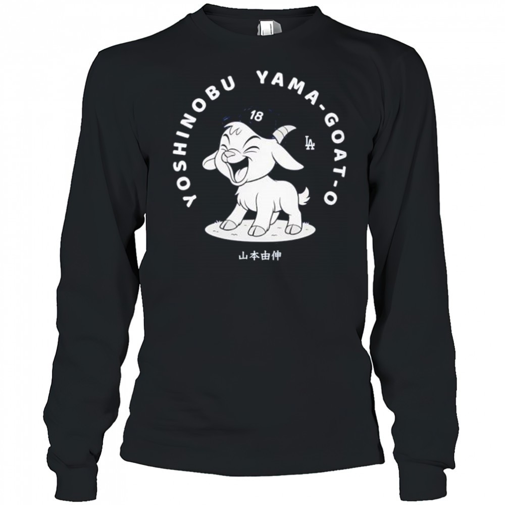 yoshinobu-yamamoto-goat-o-los-angeles-dodgers-graphic-shirt-kkmwls4n Yoshinobu Yamamoto GOAT O Los Angeles Dodgers graphic shirt