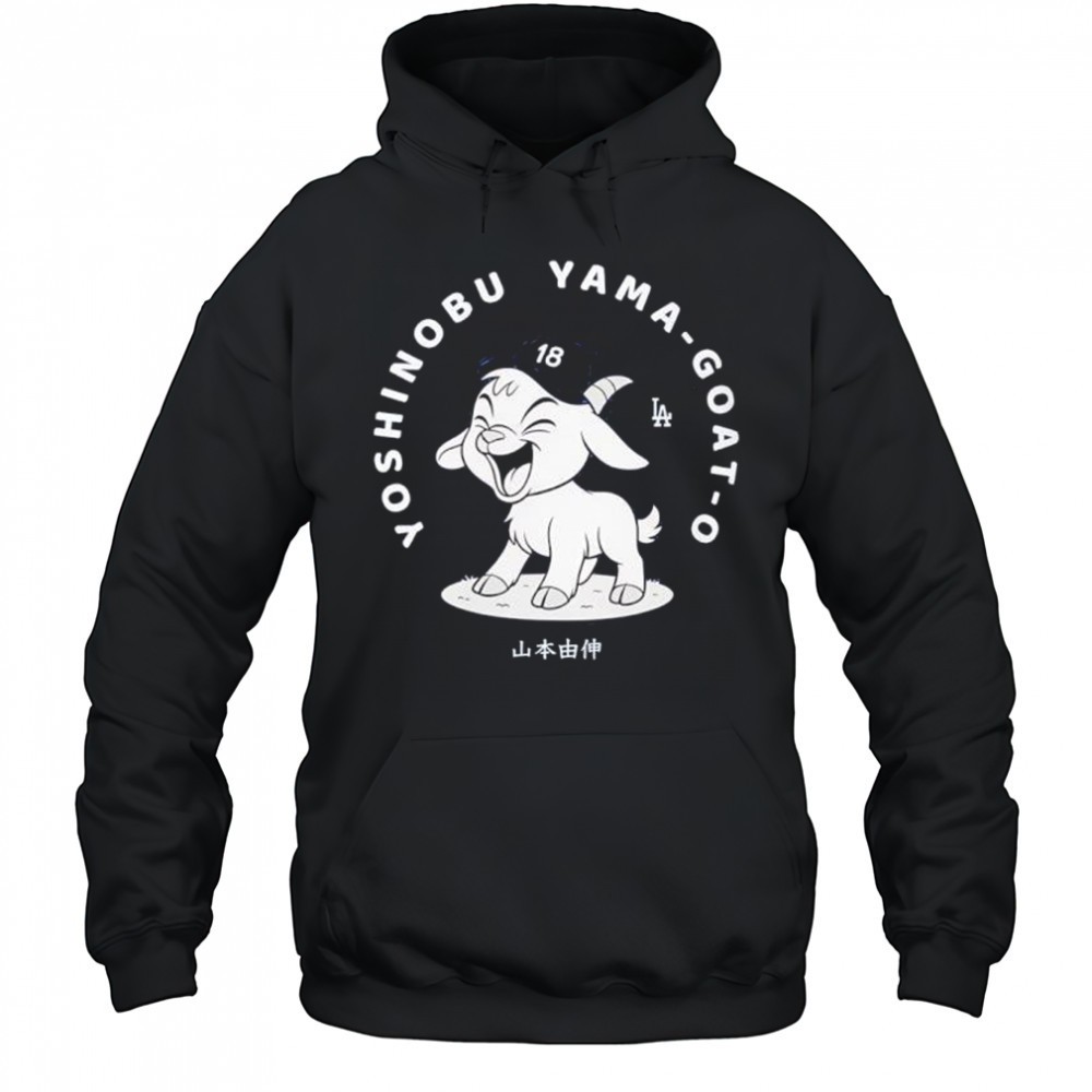 Yoshinobu Yamamoto GOAT O Los Angeles Dodgers graphic shirt