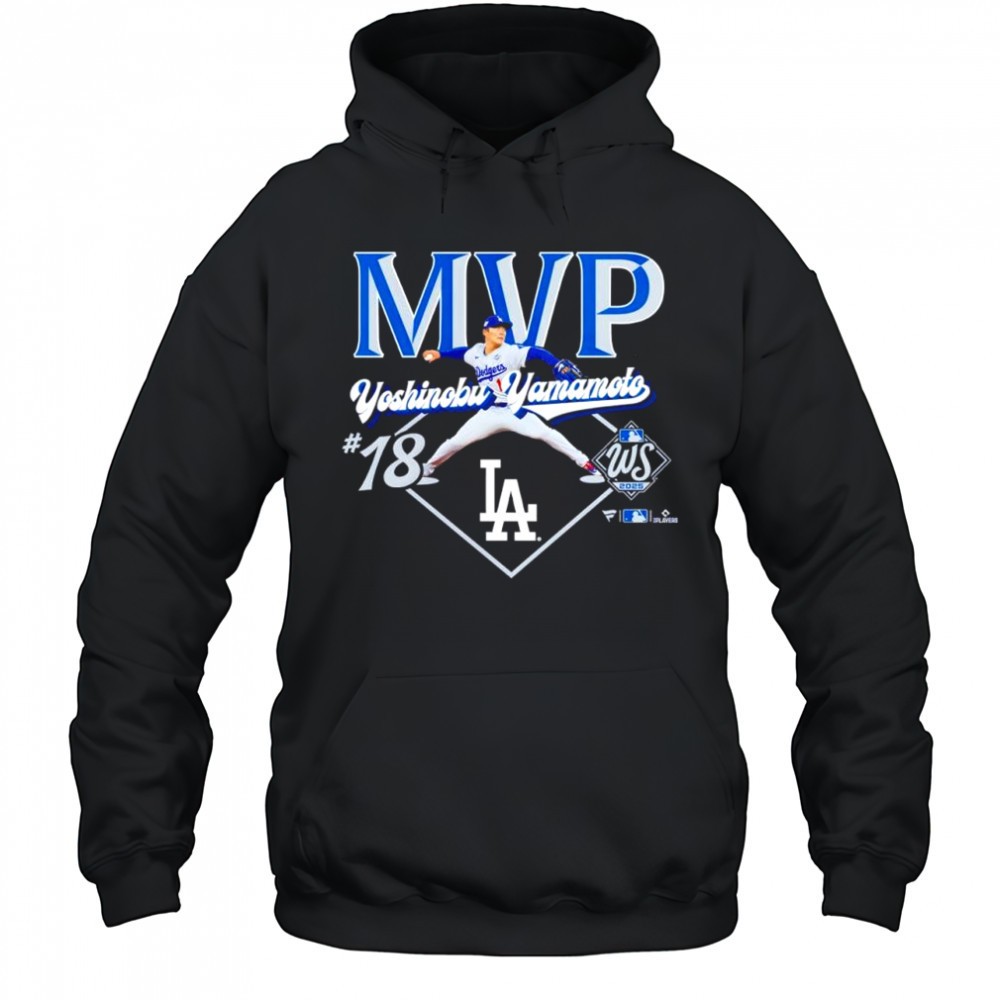 Yoshinobu Yamamoto Los Angeles Dodgers 2025 World Series MVP shirt
