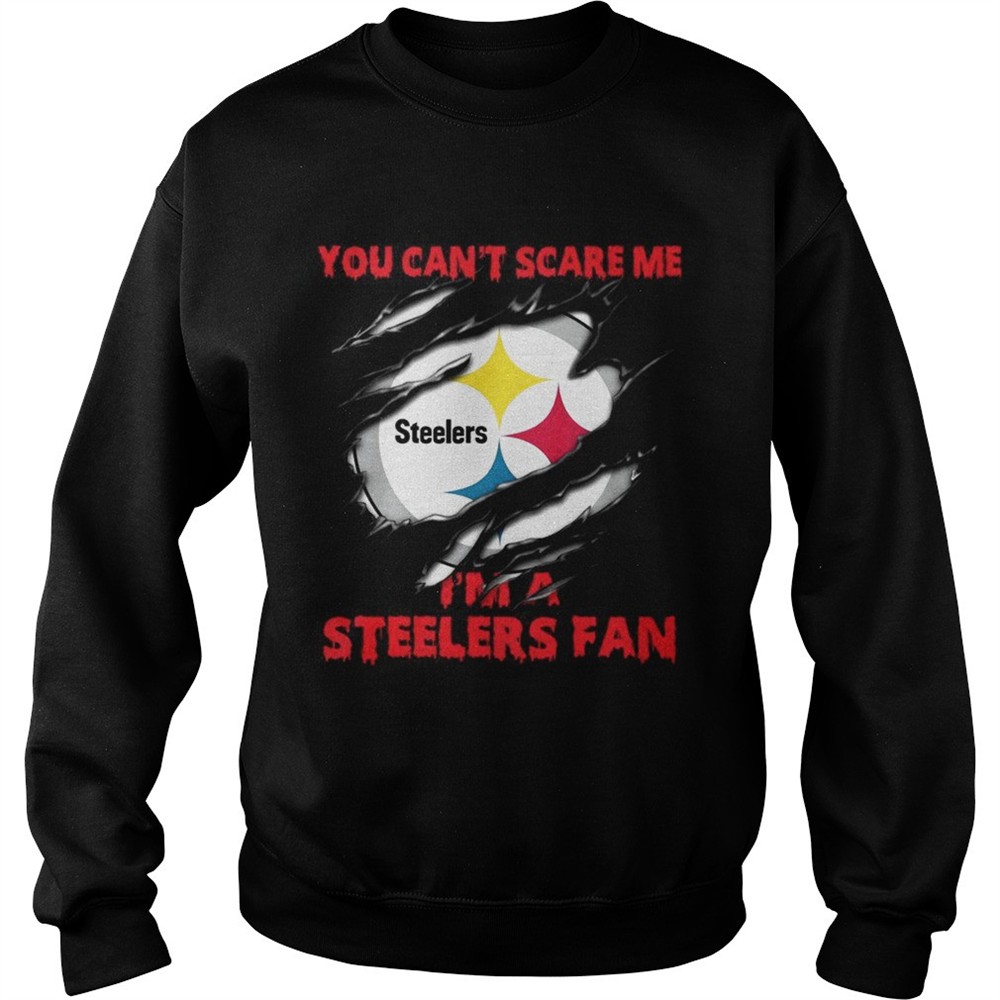 You cant scare me Im a Steelers fan shirt