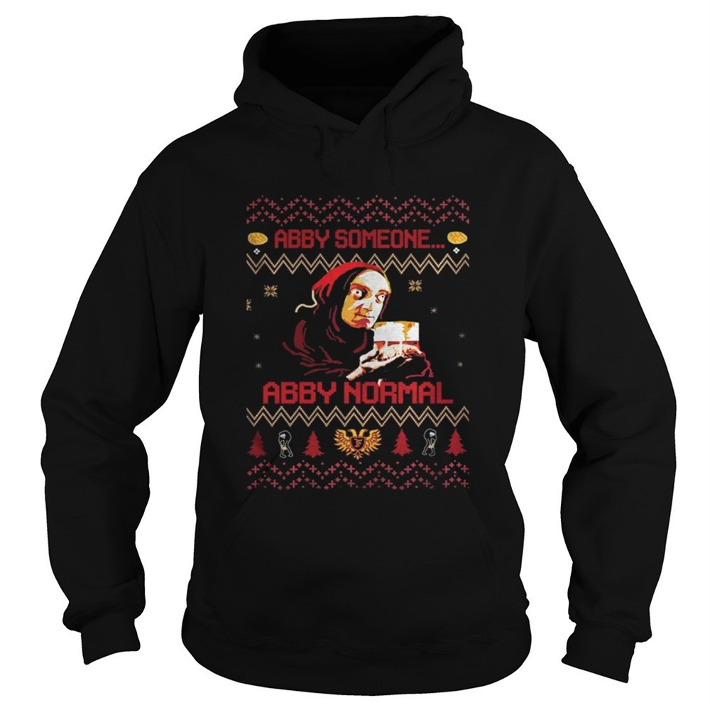 Young Frankenstein Abby someone Abby normal ugly christmas sweater