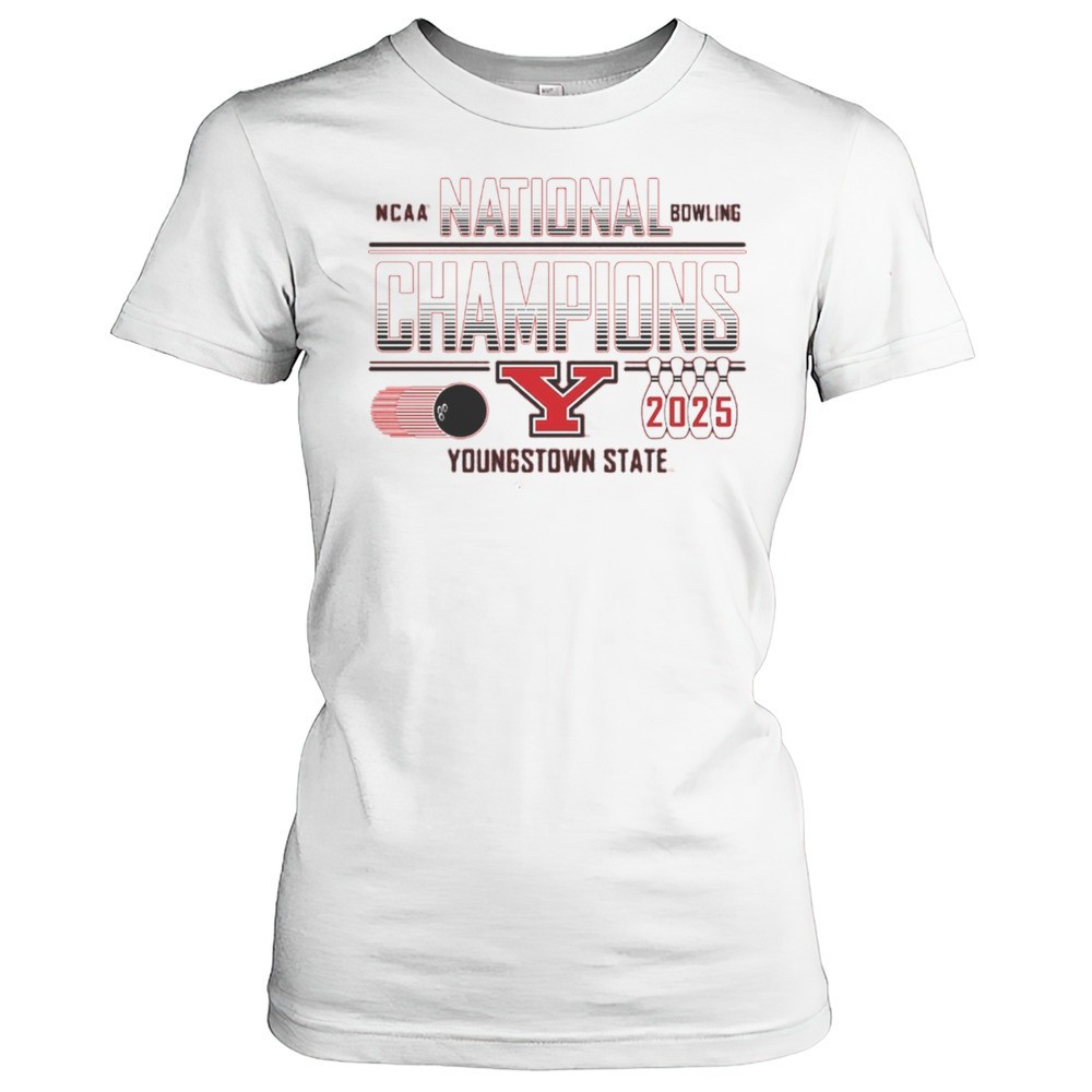 youngstown-state-penguins-2025-ncaa-bowling-national-champions-win-jacksonville-81q4h3h0 Youngstown State Penguins 2025 NCAA Bowling National Champions Win Jacksonville State Gamecocks T-shirt