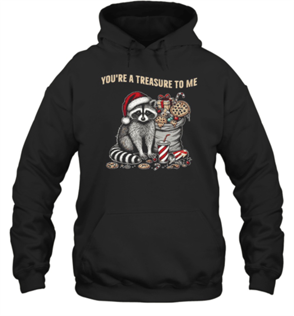 You’re A Treasure To Me Christmas Season Feral Raccoon Essential T-Shirt