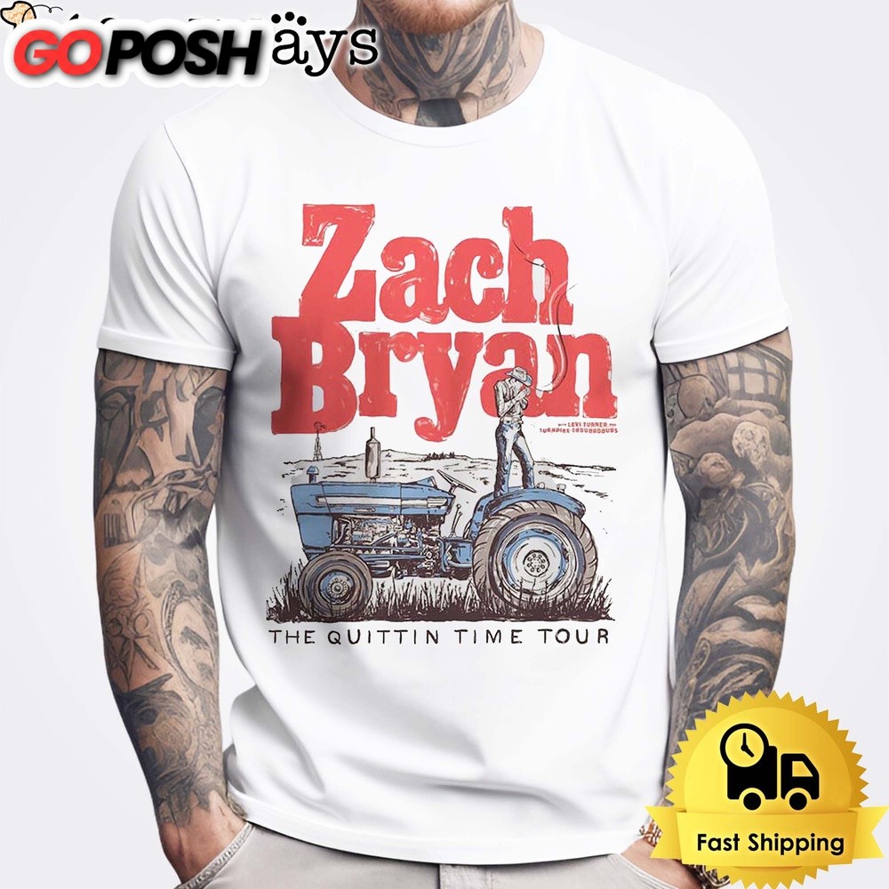 Zach Bryan Poster For The Show At Nissan Stadium In Nashville Unisex T-Shirt