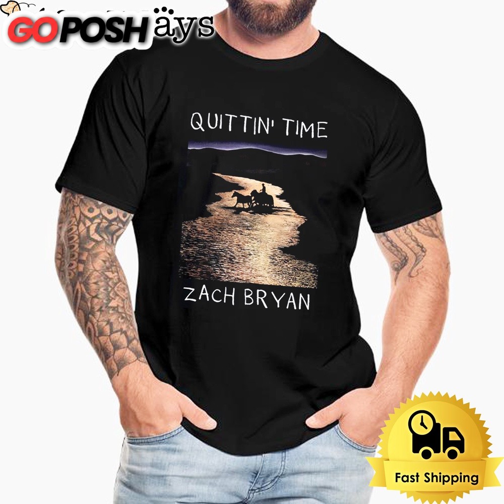 Zach Bryan Roads And Trips The Quittin Time Tour 2024 Unisex T-Shirt