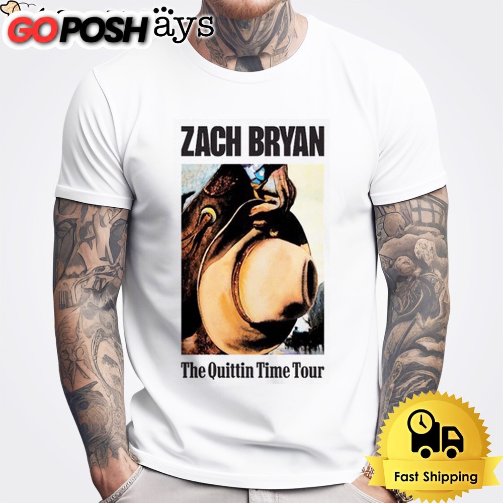 Zach Bryan The Quittin Time Tour 2024 Unisex T-Shirt