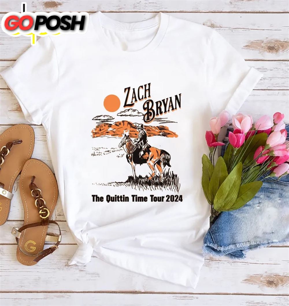Zach Bryan The Quittin Time Tour 2025 Shirt
