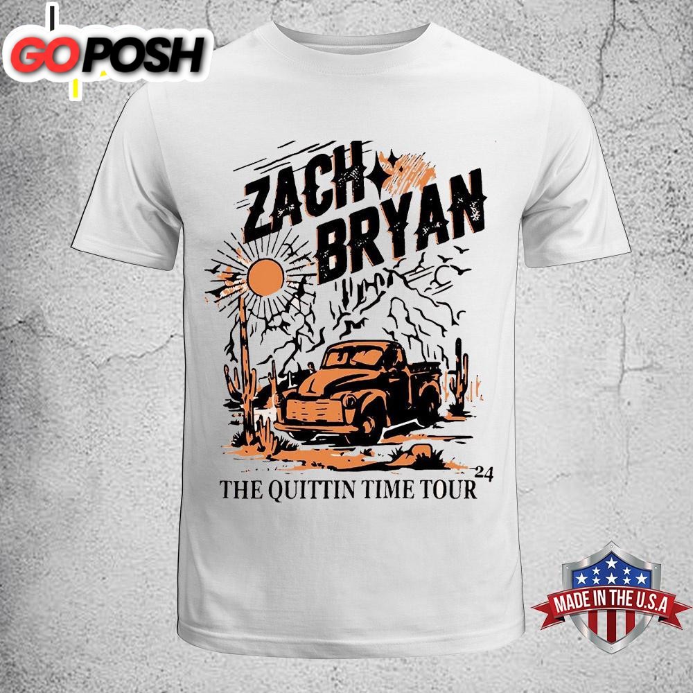 Zach Bryan The Wuitin Time Tour 2025 Unisex T-Shirt
