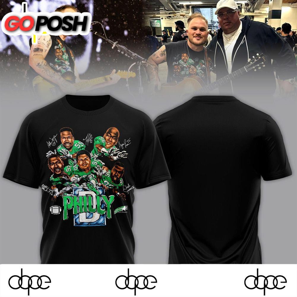 Zach Bryan x Eagles Phillips 2025 New Shirt