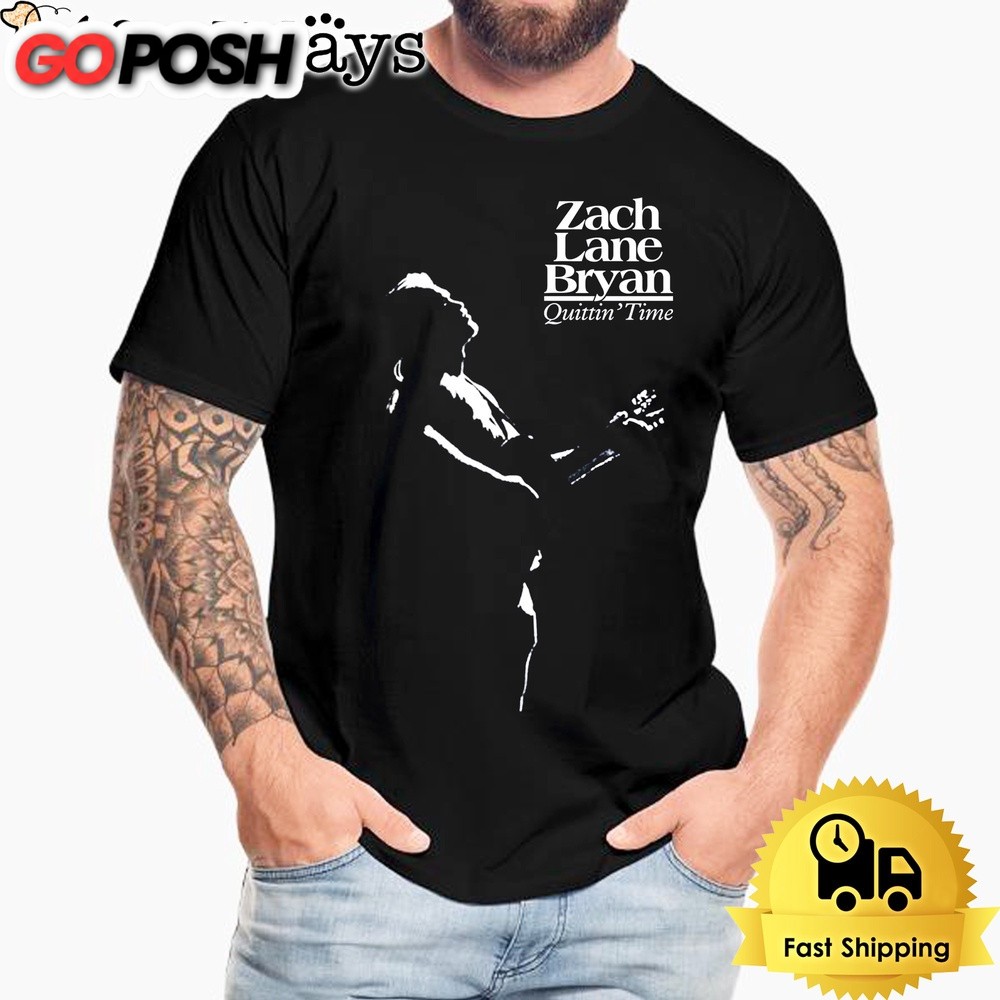 Zach Lane Bryan Quittin Time Tour Unisex T-Shirt