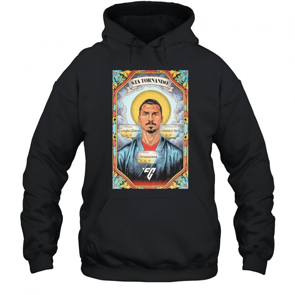 Zlatan Ibrahimović Sta Tornando card shirt