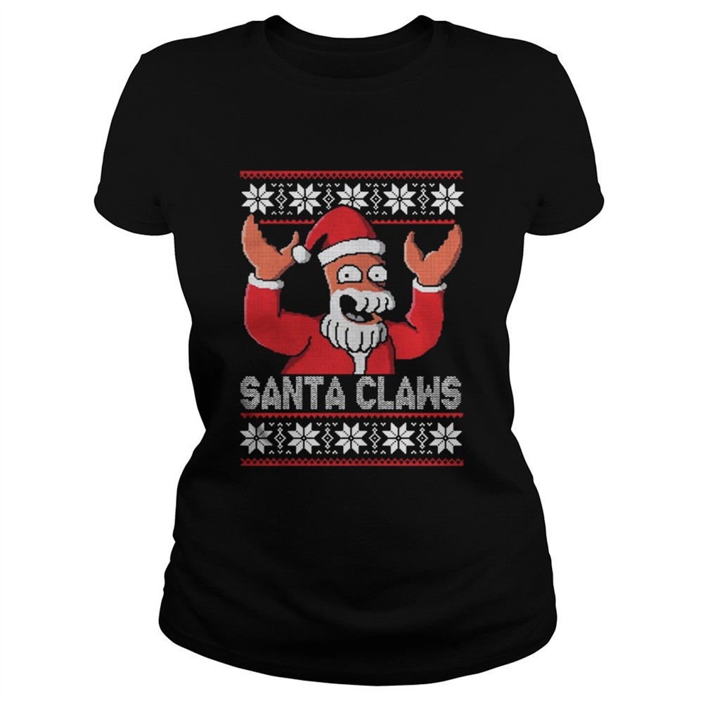 Zoidberg Santa Claws Christmas Ugly Shirt